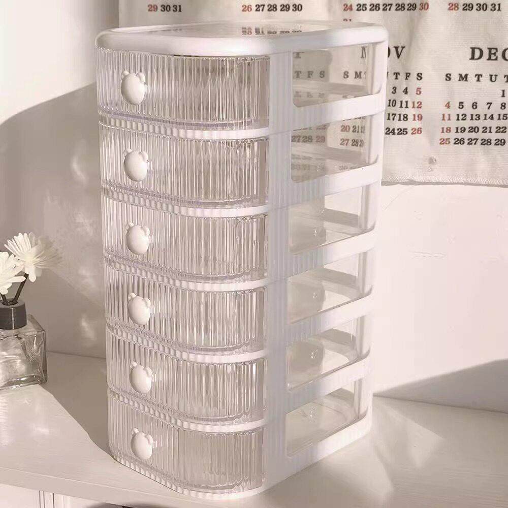 桌面抽屉收纳盒透明防尘书桌文具置物架桌上大容量整理盒亚克力盒,收纳整理,收纳柜,淘宝优惠券,粉丝福利购,淘宝优惠卷