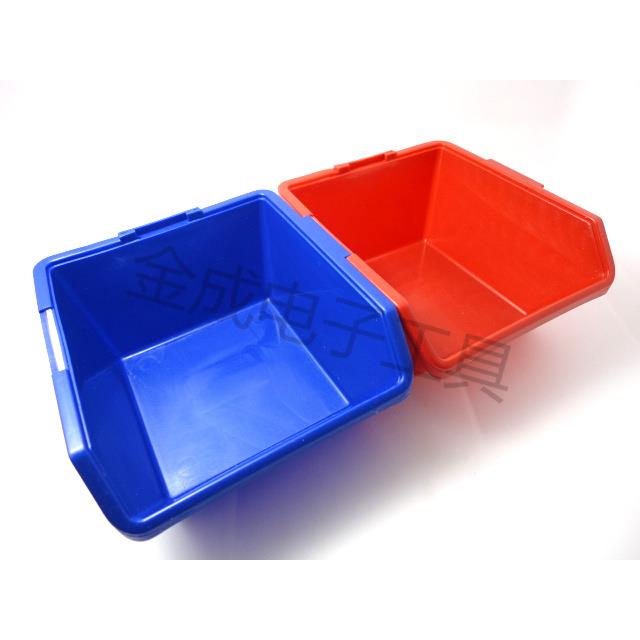 龙标漏斗式零件盒元件盒元件斗电子配件盒流水线插件盒