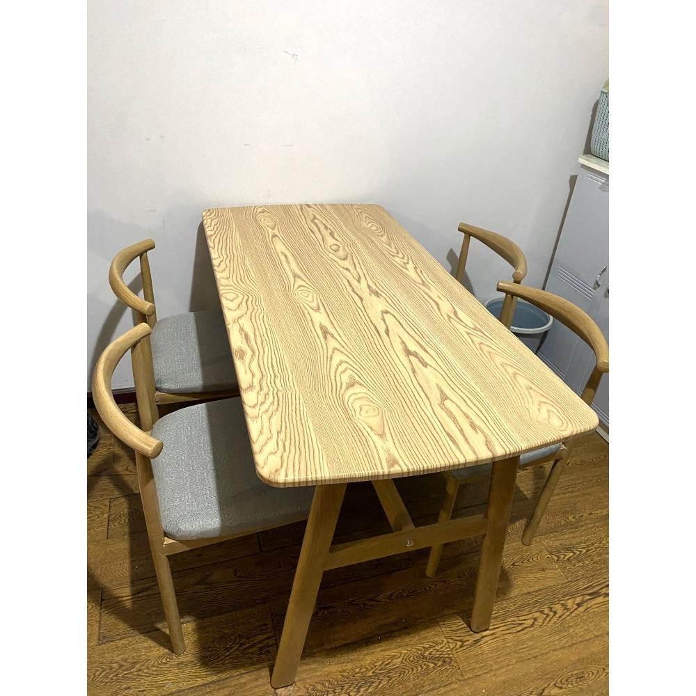 北欧餐桌小户型家用现代简约租房桌子出租屋用餐桌椅组合饭厅商用