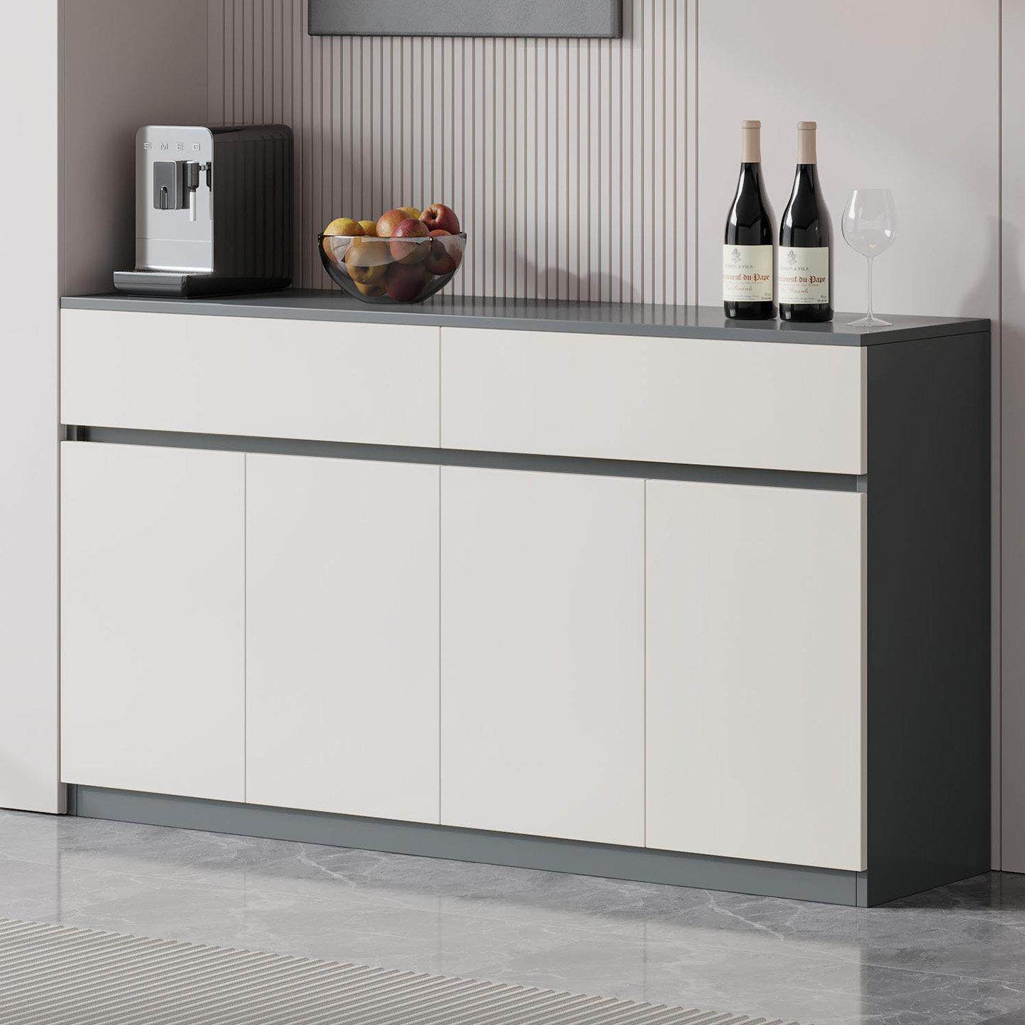 蜂窝铝餐边柜客厅收纳柜茶水柜简约家用靠墙置物柜储物柜厨房橱柜,住宅家具,餐边柜,淘宝优惠券,粉丝福利购,淘宝优惠卷