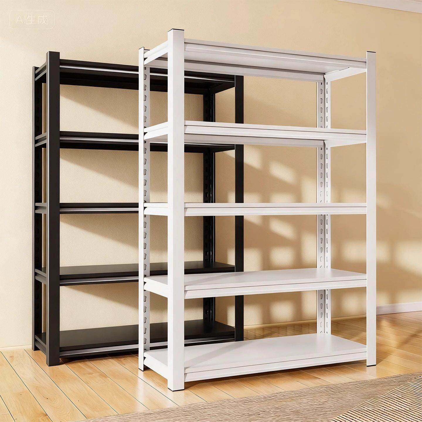 家用多层落地置物架收纳架阳台客厅钢制简易货架仓库厨房储物架子,商业/办公家具,置物架/陈列架/储物架/展示架,淘宝优惠券,粉丝福利购,淘宝优惠卷