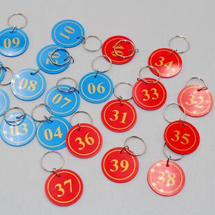 麻辣烫号码牌数字洗浴号牌寄存手牌钥匙标记牌桑拿餐厅牌亚克力
