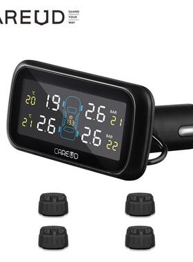 CAREUD凯佑胎压监测器 U903彩屏外置迷你 高精度无线传感 TPMS