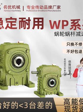 WPKA WPKS涡轮蜗轮蜗杆减速机立式齿轮箱减速器小型带电机