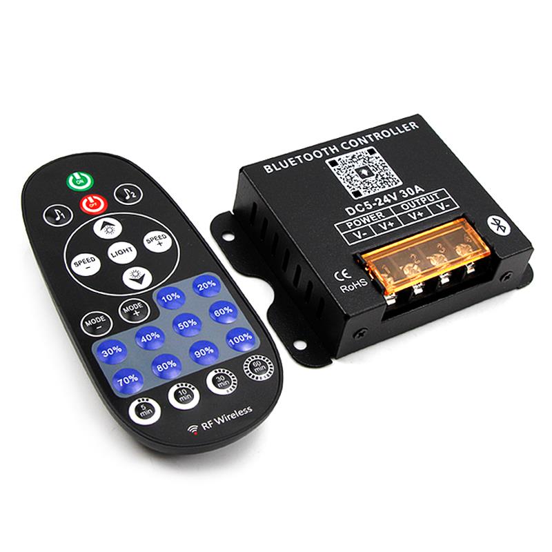 需定制低压LED调光控制器DC5V12V24V灯带灯箱灯光调节蓝牙遥控亮