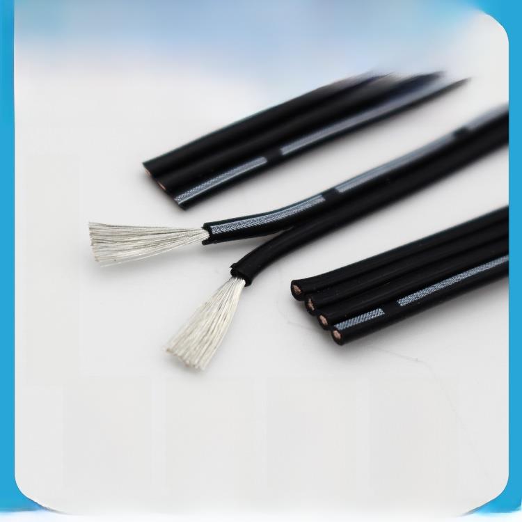 需定制特软高温硅胶排线30 28 26 24 22 20AWG硅胶多芯并线2P3P4P