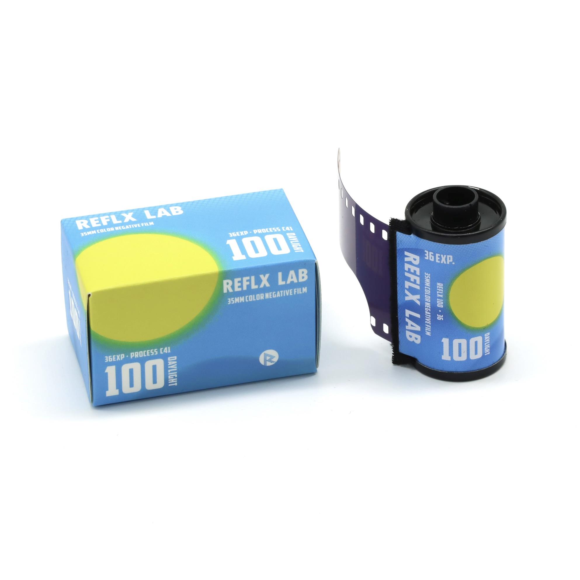 Reflx Lab 100D 电影卷 36张 油漆暗盒 5203除碳卷 C41