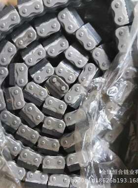 源头厂家供应/盖板链条/10aG1黑色橡胶链条（盖板链）/可定 制