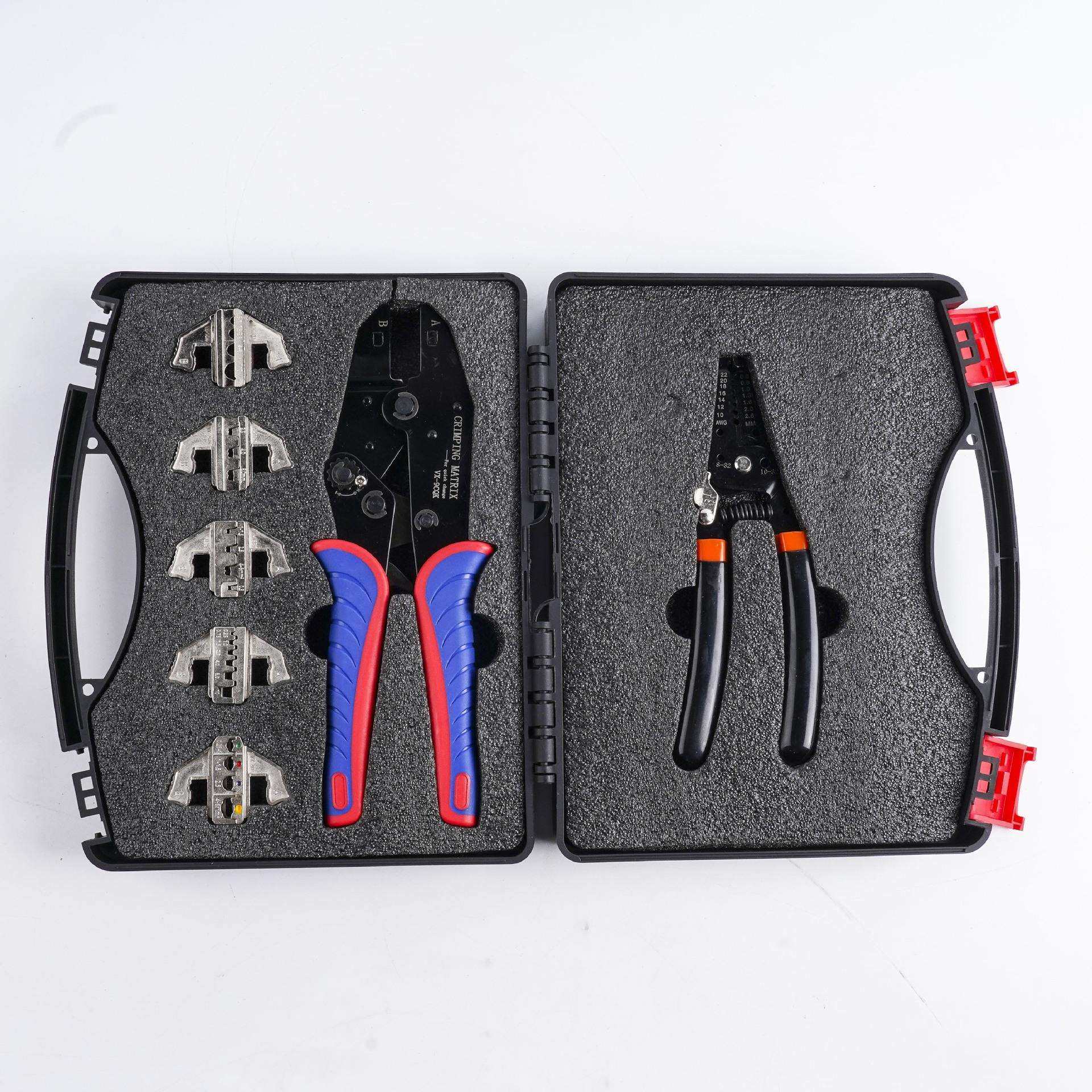 快速换头9寸压线钳VK-9CQK套装棘轮式快速压接钳裸端子绝缘压线钳,鲜花速递/花卉仿真/绿植园艺,割草机/草坪机,淘宝优惠券,粉丝福利购,淘宝优惠卷