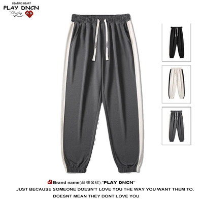 PLAY DCDN秋季裤子青少年休闲裤男时尚长裤卫裤韩版潮流运动裤
