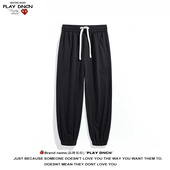 DCDN运动裤 卫裤 男士 宽松束脚休闲裤 PLAY 子秋季 春秋款 男生裤