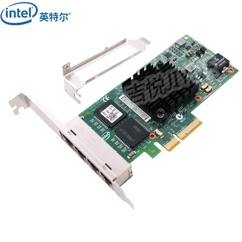 Intel网卡4口千兆PCI-E适配器