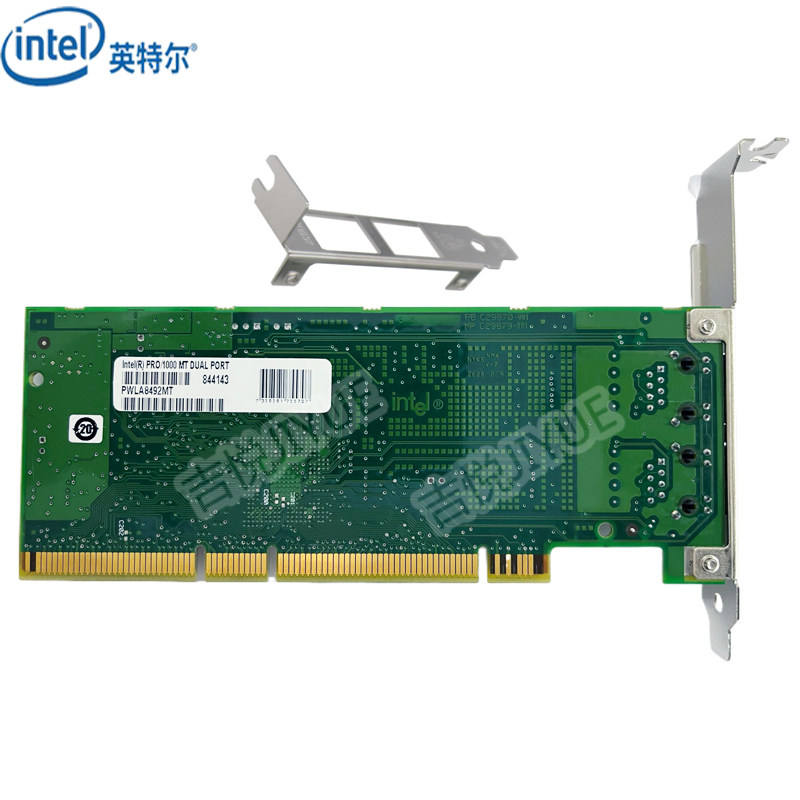 英特尔原厂PWLA8492MT双口PCI网卡82546千兆服务器PRO/1000MT