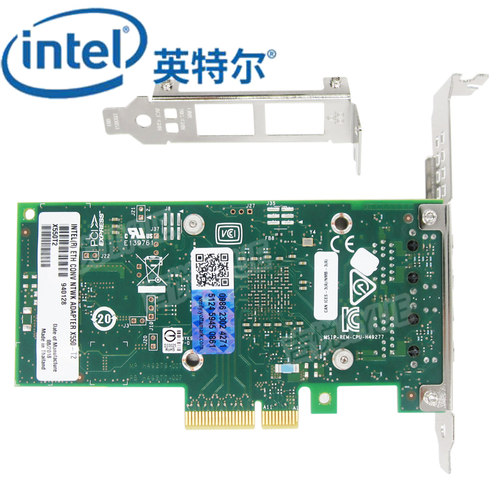 Intel万兆网卡X550T2电口10GPCIE