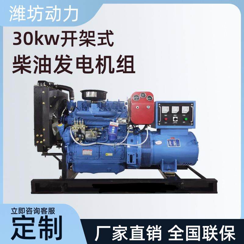30kw开架式柴油发电机组小型户外抢险工地汽油机应急备用设备,鲜花速递/花卉仿真/绿植园艺,割草机/草坪机,淘宝优惠券,粉丝福利购,淘宝优惠卷