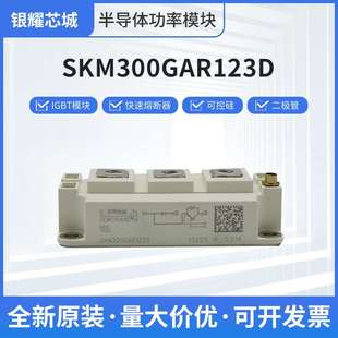 三相整流橋IGBT功率模塊SKM300GAR123D可控硅晶閘管二極管