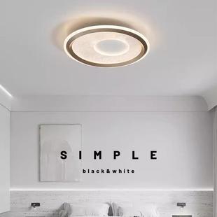 新款 2025极简卧室吸顶灯现代轻奢书房间灯全光谱智能铝材简约灯