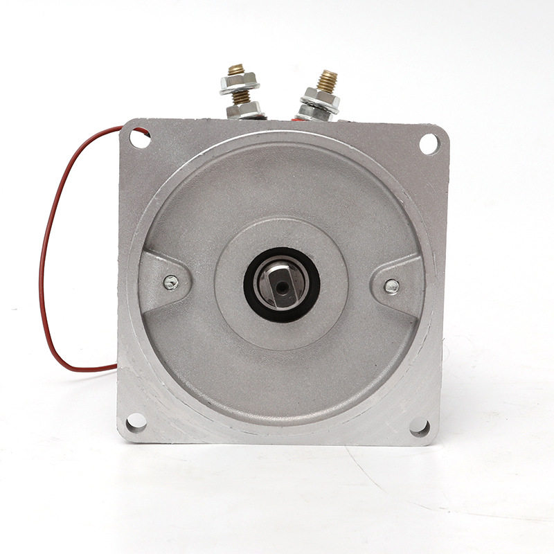 12V 24V 48V 液压泵站电动汽车动力马达1.2KW直流电机方型0.8KW
