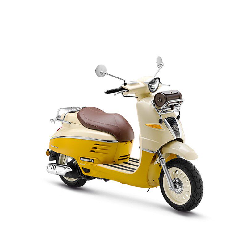 标致摩托全新第四代DJANGO TT 150cc 覆古踏板摩托车