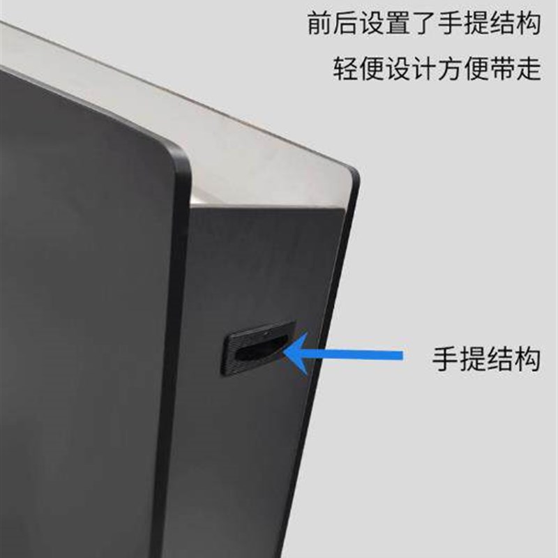 安检门滑槽滑道工厂金属探测门旁放手机钥匙安检物品滑轨放置台