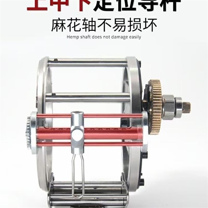 齿舞可视锚鱼鼓轮7500/10000/防炸线轮远投抛投12000/15000 正品