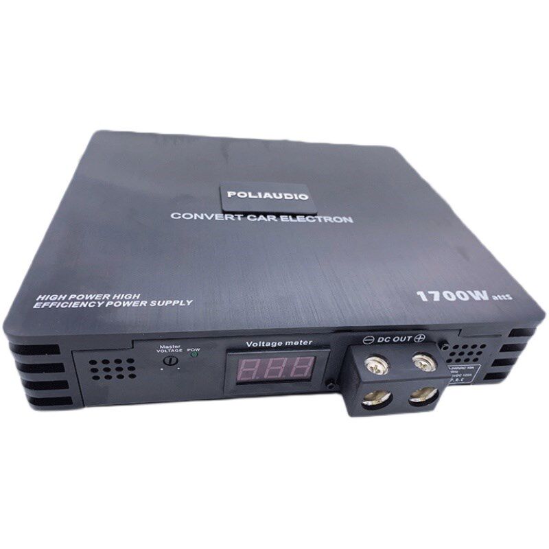 汽车家用试音室转换变压降压器 220V转12V 直流功放式试音电源