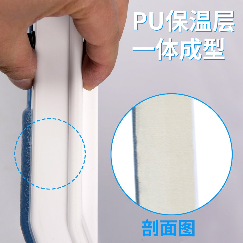 PU海钓保温箱45/65/100/120L升带轮拉杆超大容量养活鱼虾保冷藏箱