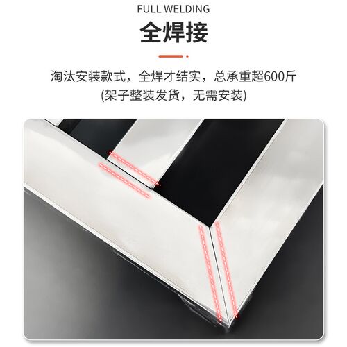 养花边缘阳台台沿加宽花架绿植置物架盆栽底座不锈钢花架落地定制