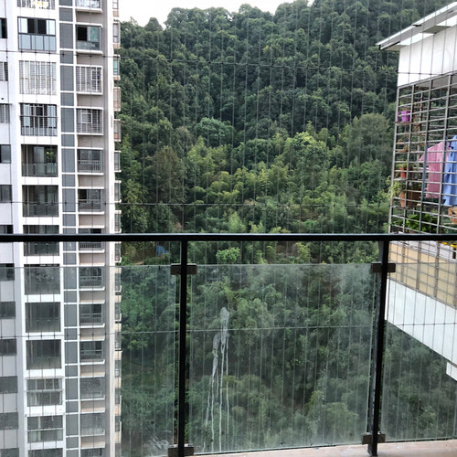 宁德阳台防护网防盗网安装不锈钢钢丝网家用儿童阳台防坠落安全网