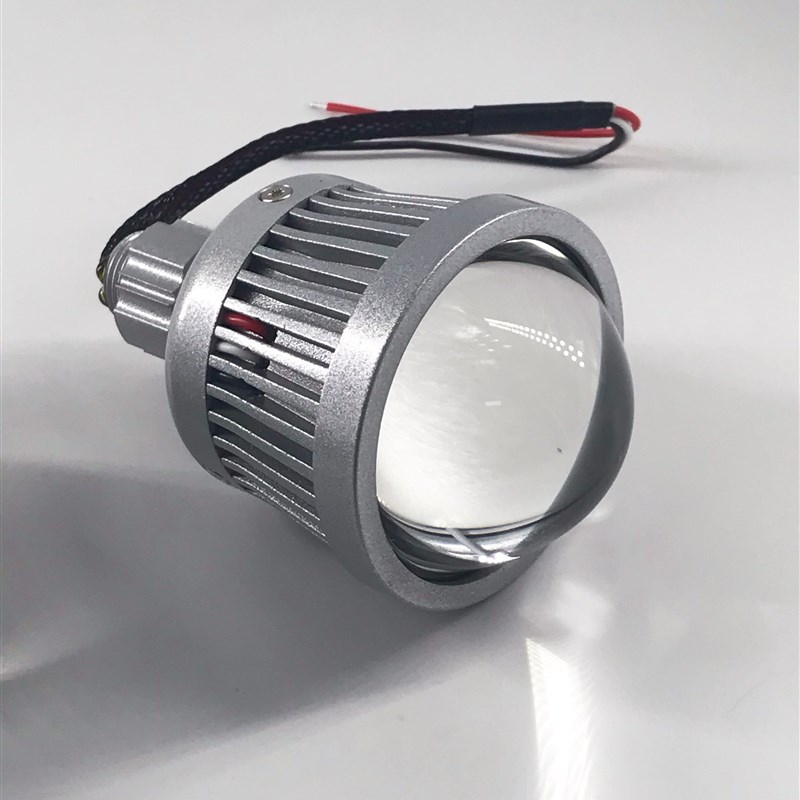 汽车LED远光灯透镜激光炮灯12v24伏网红远光炮大刚炮射灯激光雾灯