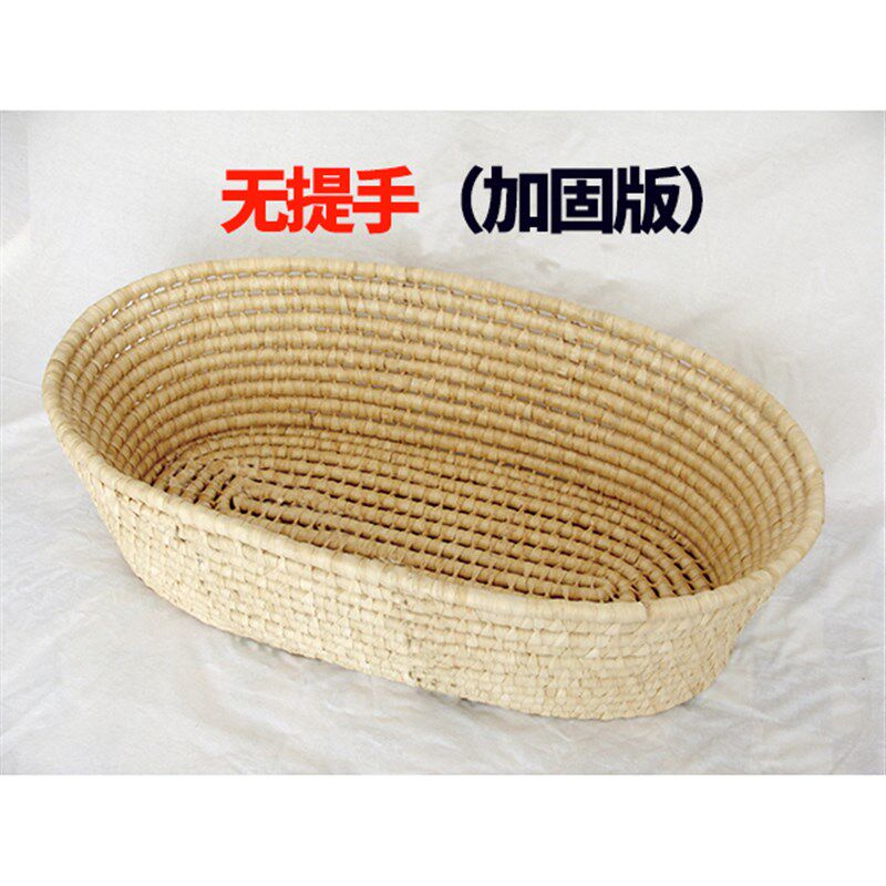 婴儿睡篮床宝宝拍照道具篮子可躺草编织筐摇篮百天周岁日影楼宠物