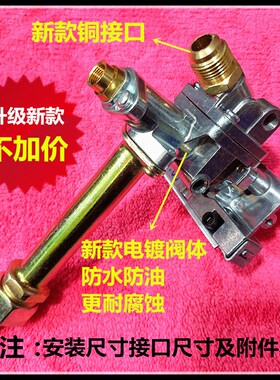 蒸饭柜开关熄火保护点火器商用蒸饭车打火总成开关 配件 安检改装