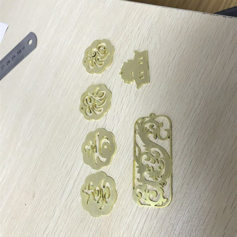 H62黄铜加工定制T2紫铜金属加工件异形激光切割钣金折弯冲孔焊接