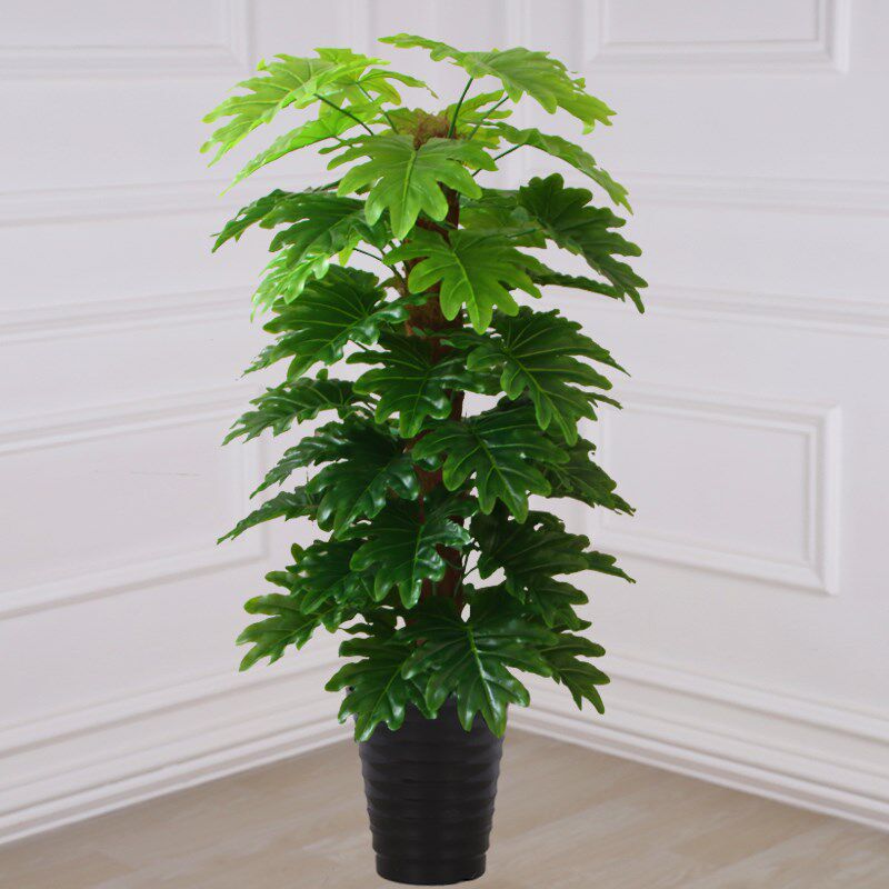 仿真绿色植物大型盆栽客厅办公室落地摆放发财树招财塑料花假花卉