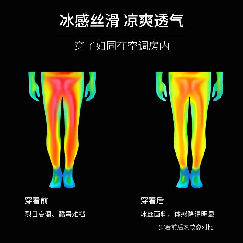 新品男士睡裤夏季薄款冰丝家居短裤宽松大码居家裤超薄大裤衩睡觉