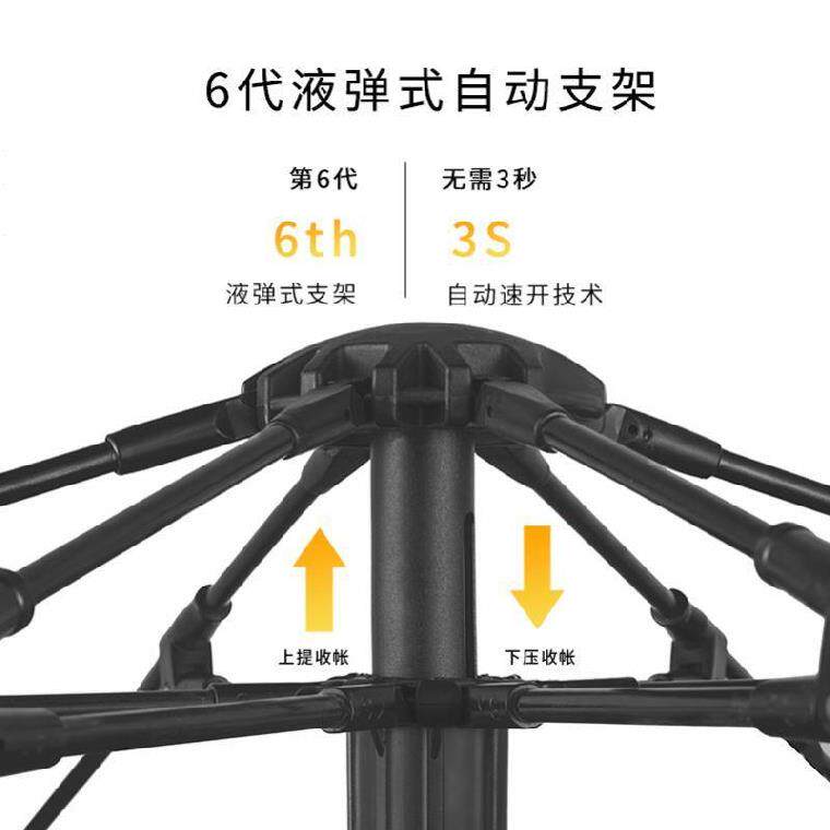 野外露营帐篷单人亲子户外单人帐篷便携式双层液压防水公园春游夏