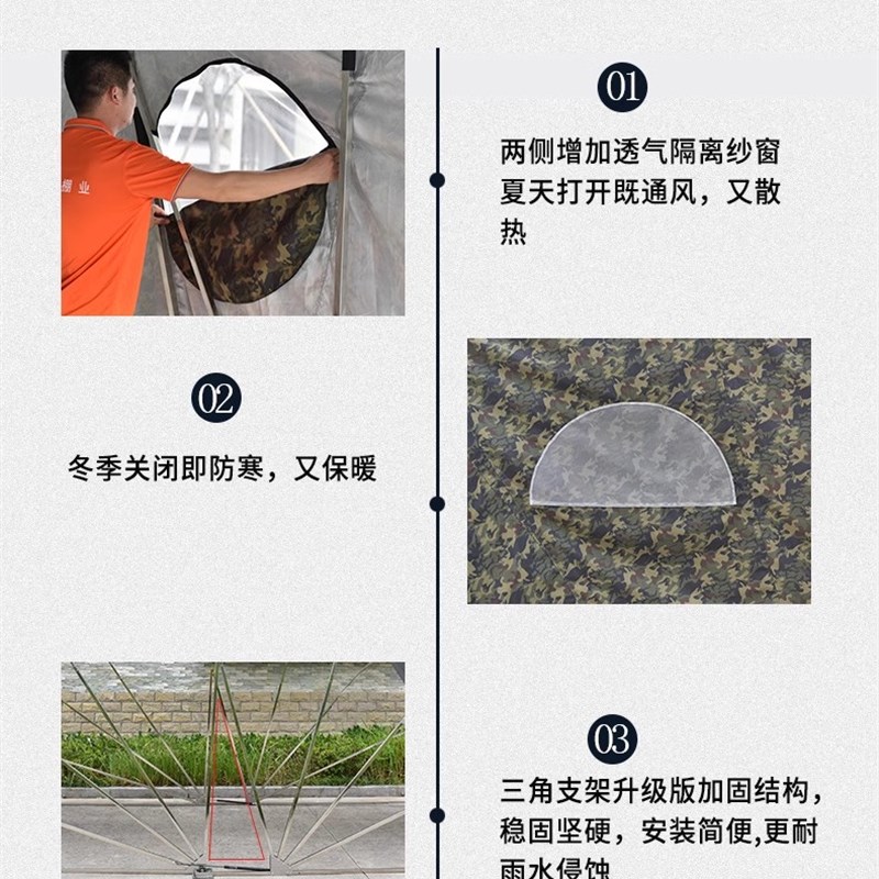 车棚停车棚家用汽车液压折叠车篷移动防寒车库手动伸缩轿车车棚