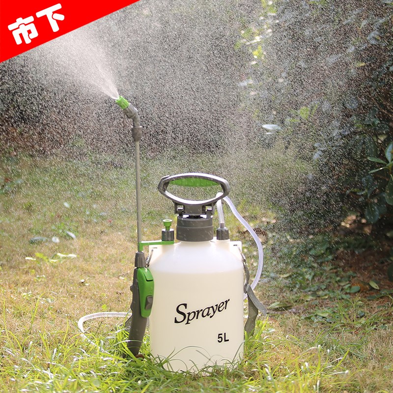 5L浇花农用家用喷壶清洗汽车消毒喷雾器小型园艺洒水壶气压喷雾器