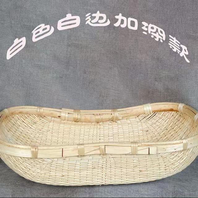 包邮长方形柳编竹编藤编收纳现捞箩筐馒头馍瓜子饼板栗筐笸箩簸箕