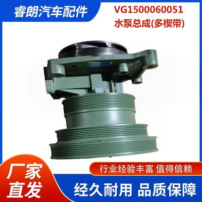 重汽豪沃水泵总成(多楔带)VG1500060051