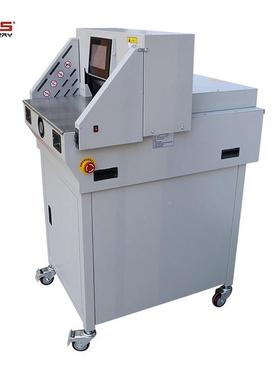 全自动切纸机外保护自动推纸全触屏操红切控4606S4660S程控纸机