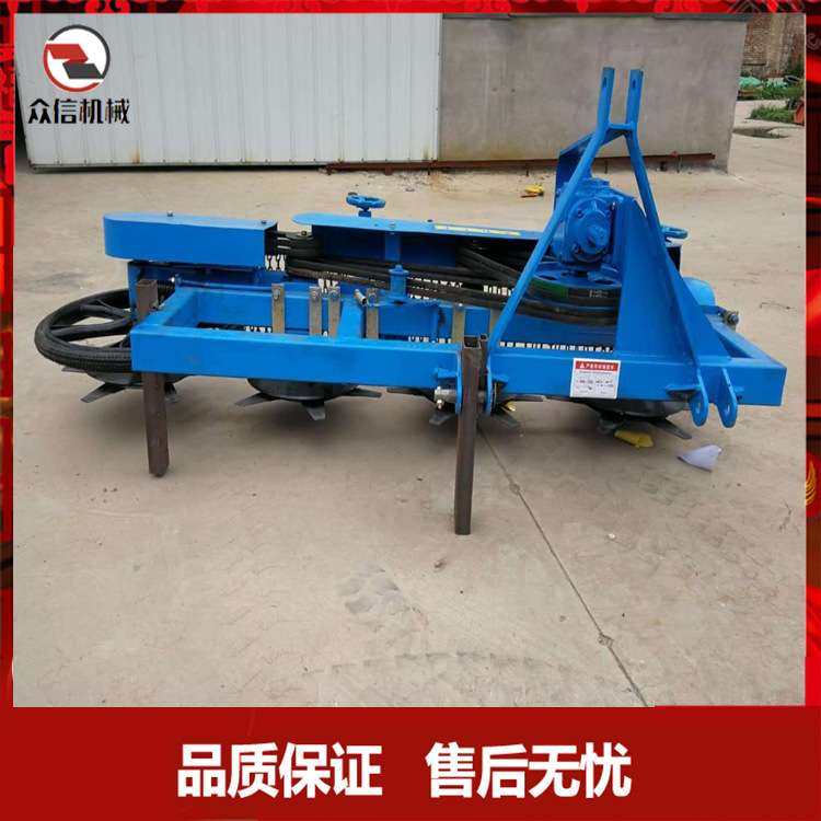 树林果园用避让式割草机 四轮后置圆盘割草机躲避障碍物除草机