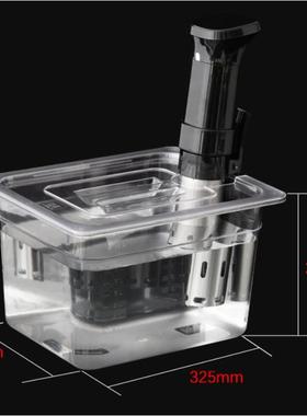 11LPC塑料盆低温慢煮机容器开口水箱sous vide container种植花盆