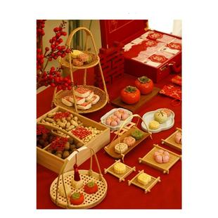 饰摆件订婚宴桌面摆台甜品糕点小物件全套结婚用品大全 订婚布置装