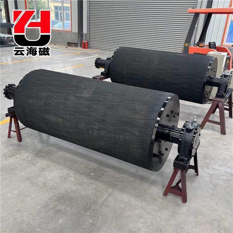 单筒磁选机 永磁滚筒 强磁滚筒磁选机滚筒选专业除铁器厂家