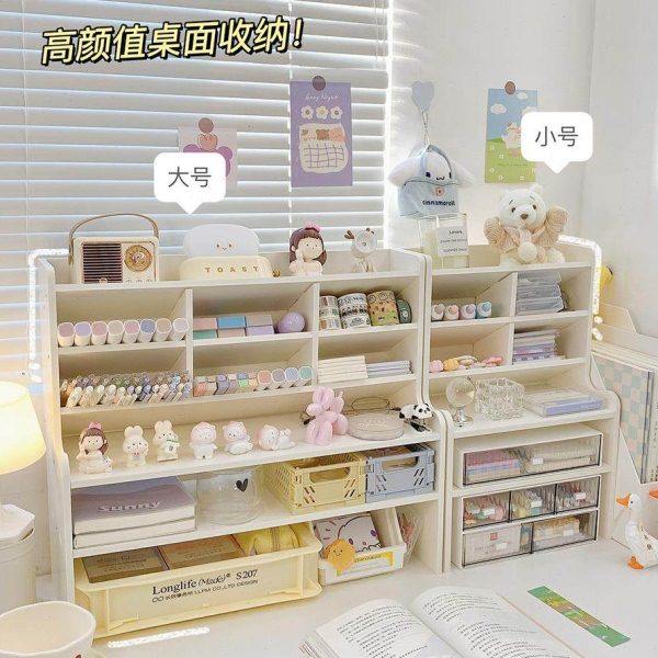 桌面置物架收纳桌上文具分层收纳架学生学习桌书桌架神器书架,收纳整理,书桌收纳置物架,淘宝优惠券,粉丝福利购,淘宝优惠卷