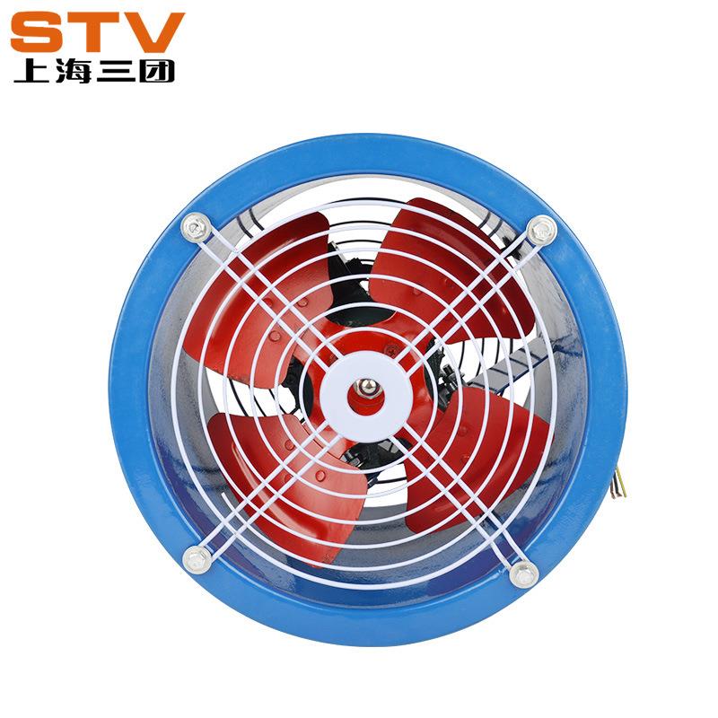F轴流风机低噪音80VGXP排风机工业通风机3岗位0管道排气排风扇22S
