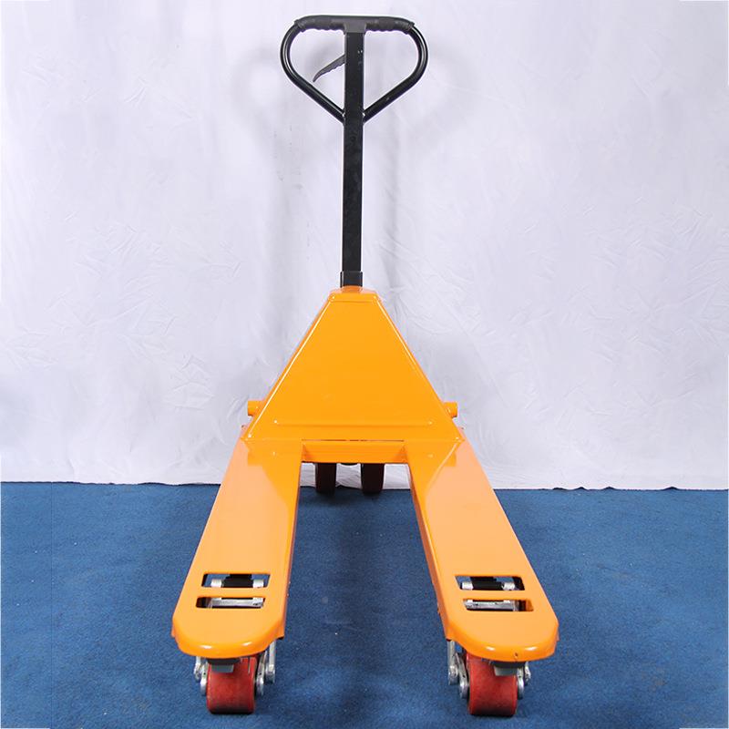 手动叉车地牛液搬XWI运5车手推车压2吨吨小型升降式仓库装吨卸推