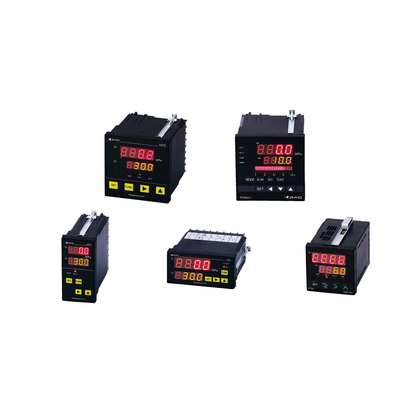 N70压力测量仪 智N70控制数显能仪表 温感度控制表器 传器配套