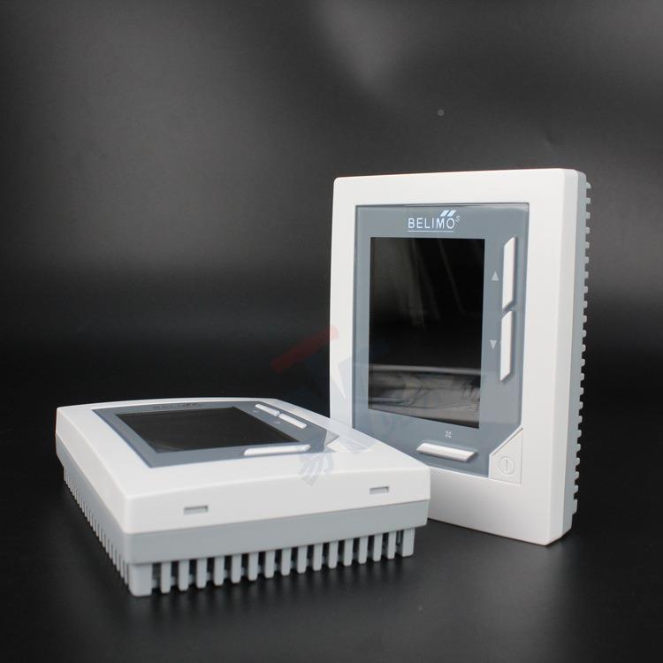 瑞士管搏力中央空面板CFU-D42CFU-D4222风机盘温控器 LCD显谋调示